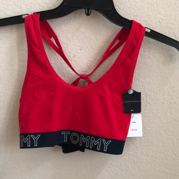 TH Tommy Hilfiger UO metallic logo band bra - Picture 5 of 7